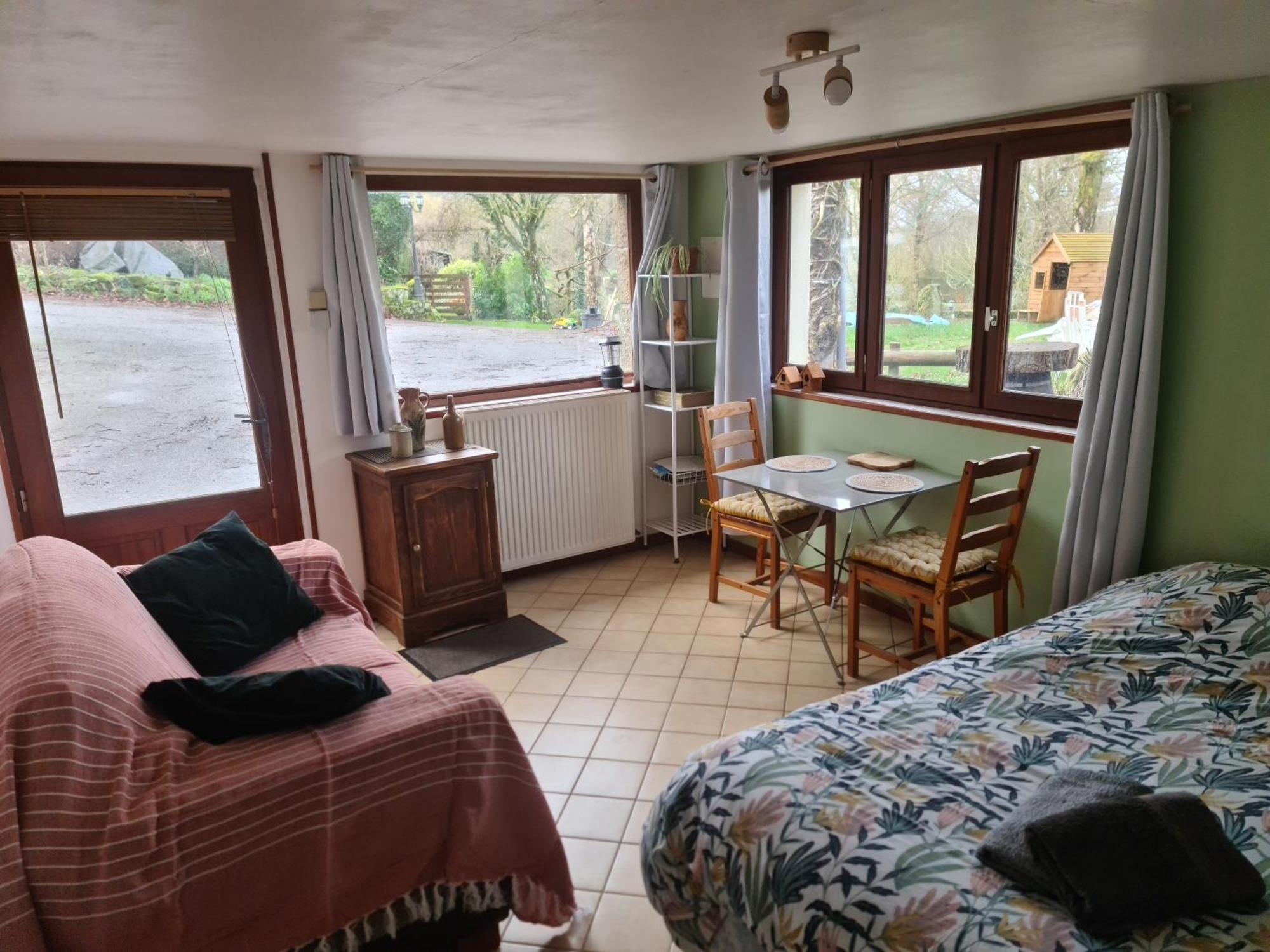 Chambre A La Ferme, Les Vergers Du Muscardin Breel 外观 照片