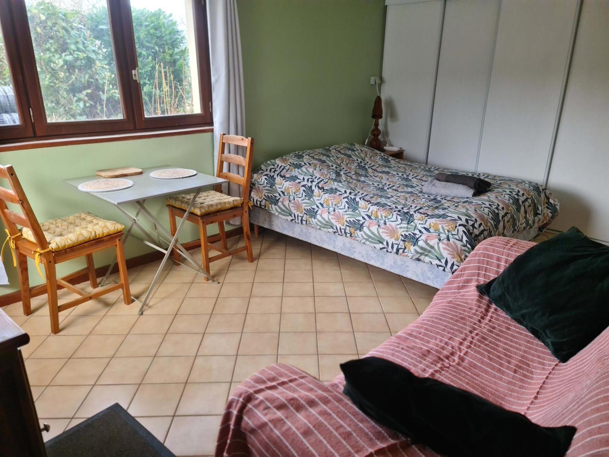 Chambre A La Ferme, Les Vergers Du Muscardin Breel 外观 照片